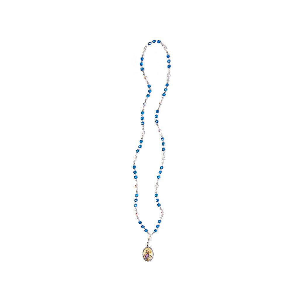 Chapelet artisanal des Sept Douleurs et des Sept Joies de Saint Joseph – Fabriqué en Italie