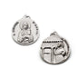 St. Francis & St. Clare Double-Sided Medal – Handmade Italian Religious Pendant