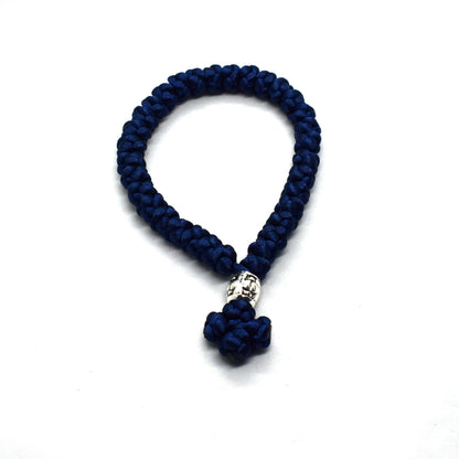 Orthodox Prayer Rope Komboskini – 33 Knots Hand Knotted Pocket Rosary | Handmade Christian Gift