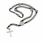 St. Benedict Stainless Steel Rosary – Handmade Italian Five Decades Rosary