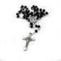 Saint Benedict Pocket Rosary – Handmade Black Wooden Beads Catholic Prayer Beads