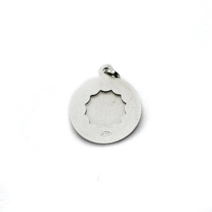 Sterling Silver St. Christopher Medal Necklace | Patron Saint Religious Jewelry | Italian Made ♥