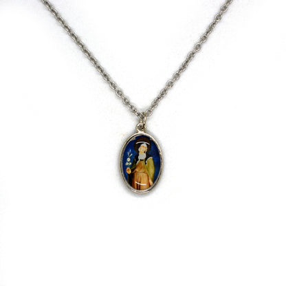 St. Francis & St. Clare Medal Necklace – Handmade Italian Religious Jewelry