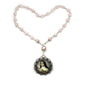 Saint Thérèse Chaplet – 24 Glories with Rose Quartz - Grani di Senape Studio