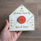 Personalized Wooden Santa Letter Ornament - Hand-Painted