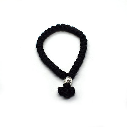 Orthodox Prayer Rope Komboskini – 33 Knots Hand Knotted Pocket Rosary | Handmade Christian Gift