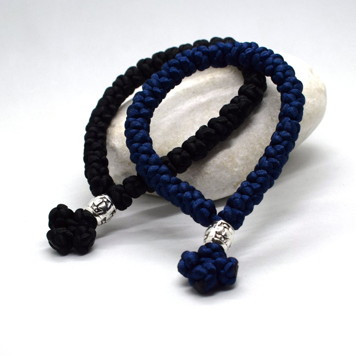 Orthodox Prayer Rope Komboskini – 33 Knots Hand Knotted Pocket Rosary | Handmade Christian Gift