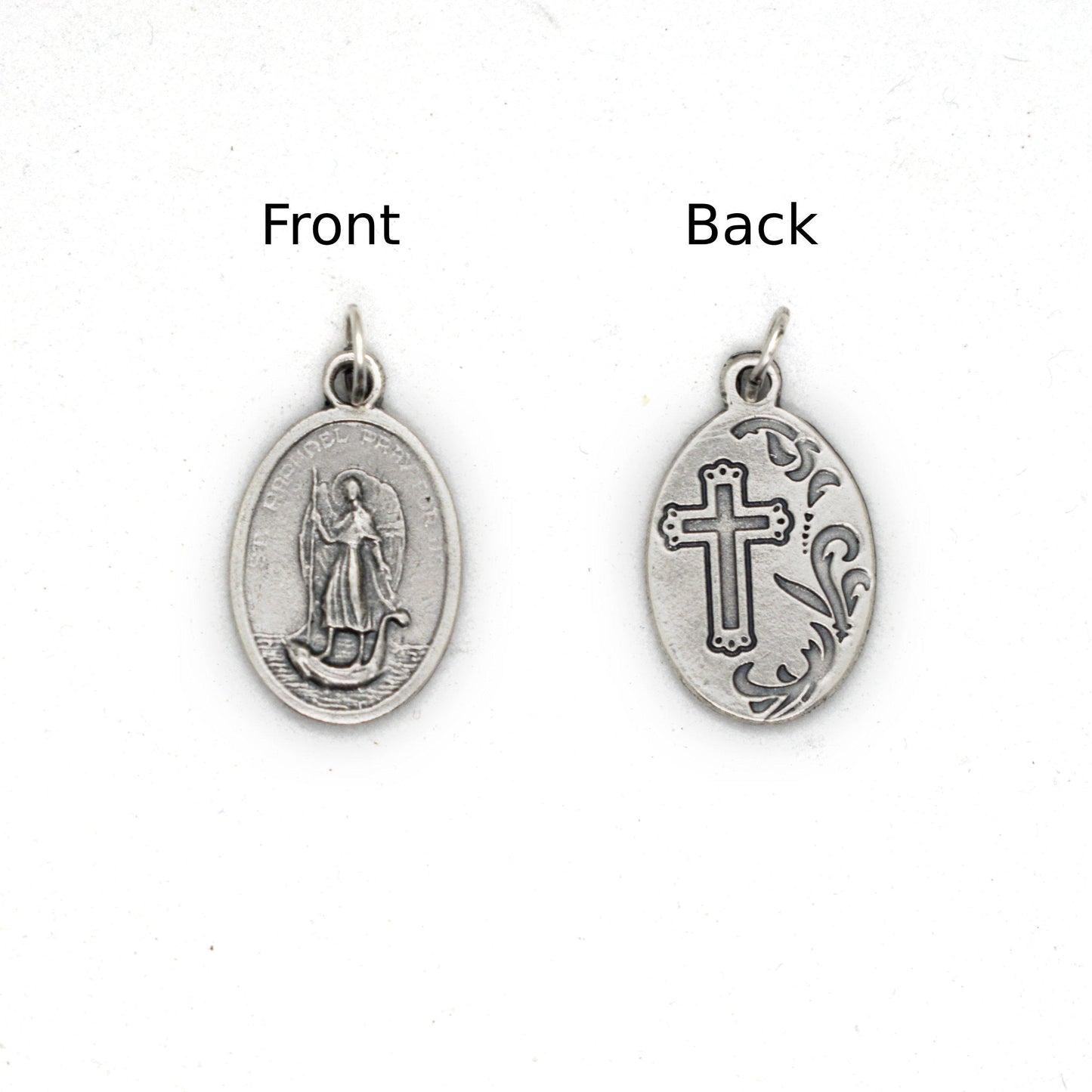 Saint Raphael Necklace – Archangel Medal, Catholic Jewelry, Handmade in Italy