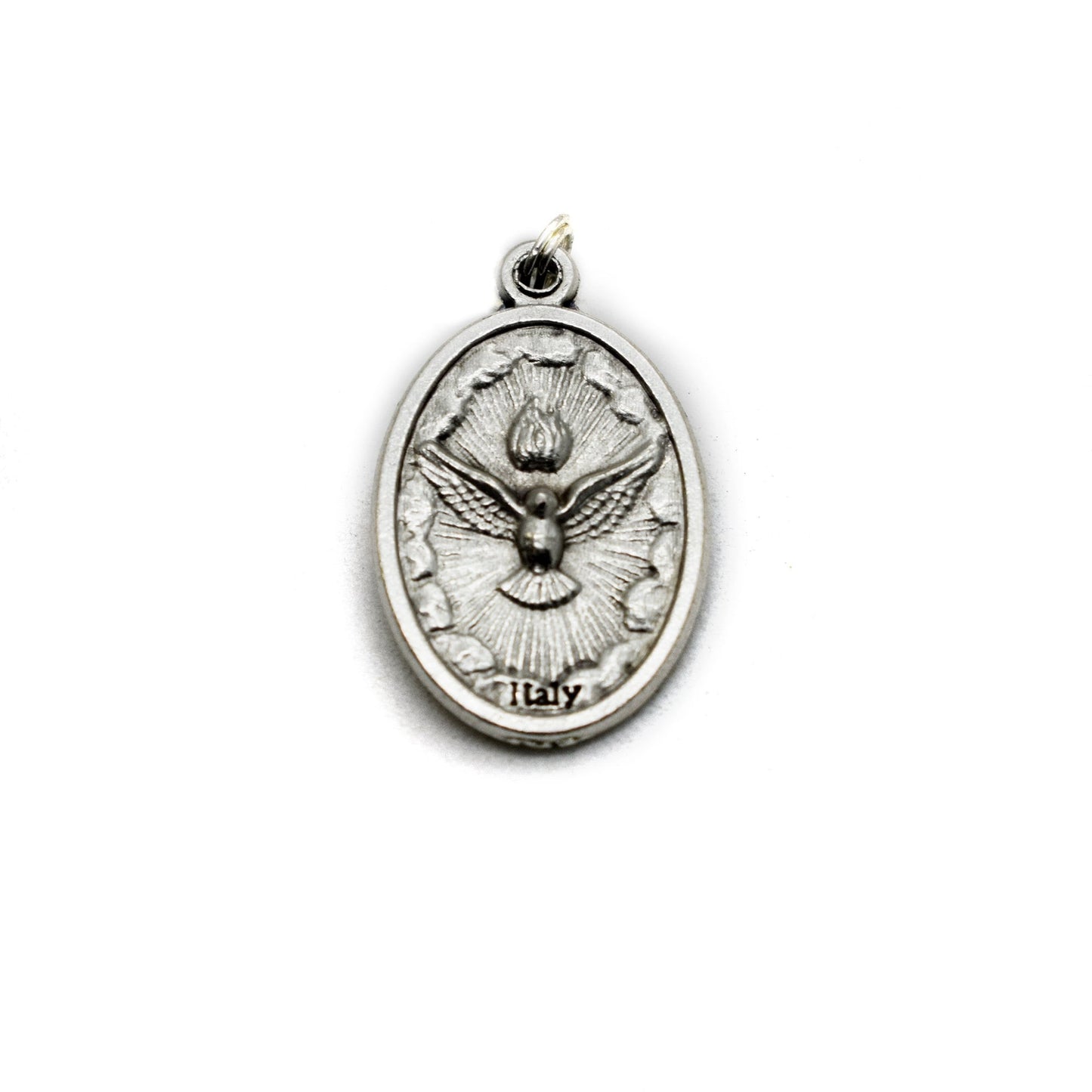 Holy Family Medal Necklace – Nativity Jewelry – Patron Saint Necklace – Italian Handmade Catholic Gift