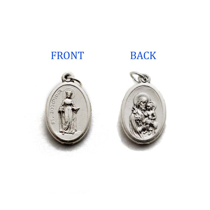 St. Dymphna Medal Necklace – Patron Saint of Mental Health