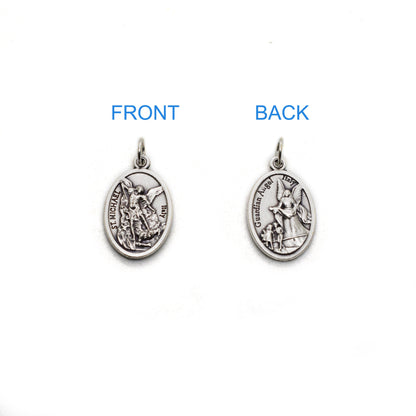 Saint Michael Medal Necklace | Italian Catholic Jewelry | Archangel Michael Patron Saint Necklace | Handmade in Italy