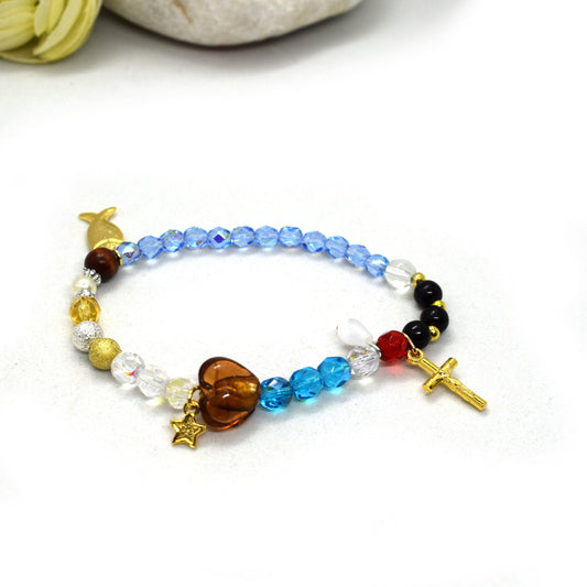 Story of Jesus Bracelet | Christian Faith Jewelry | Handmade Religious Gift