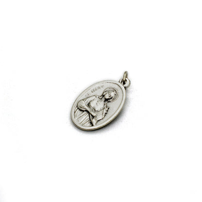 St. Cecilia Medal Necklace – Patron Saint of Musicians, Personalized Italian Jewelry